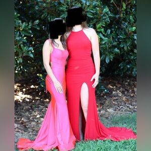 Hot Pink Sherri Hill Dress 00